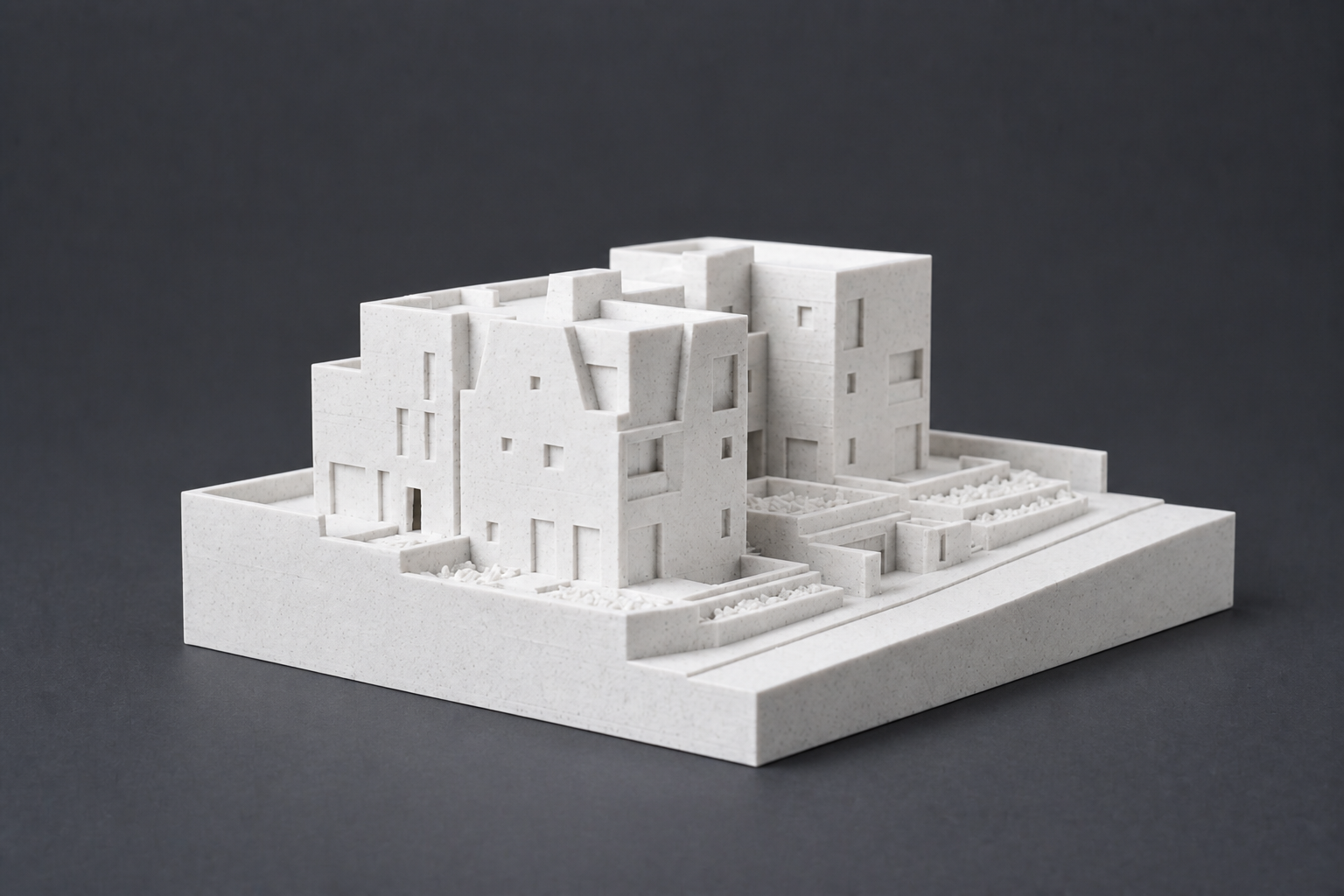 Plastico architettonico stampato in 3D — Castalia Lab
