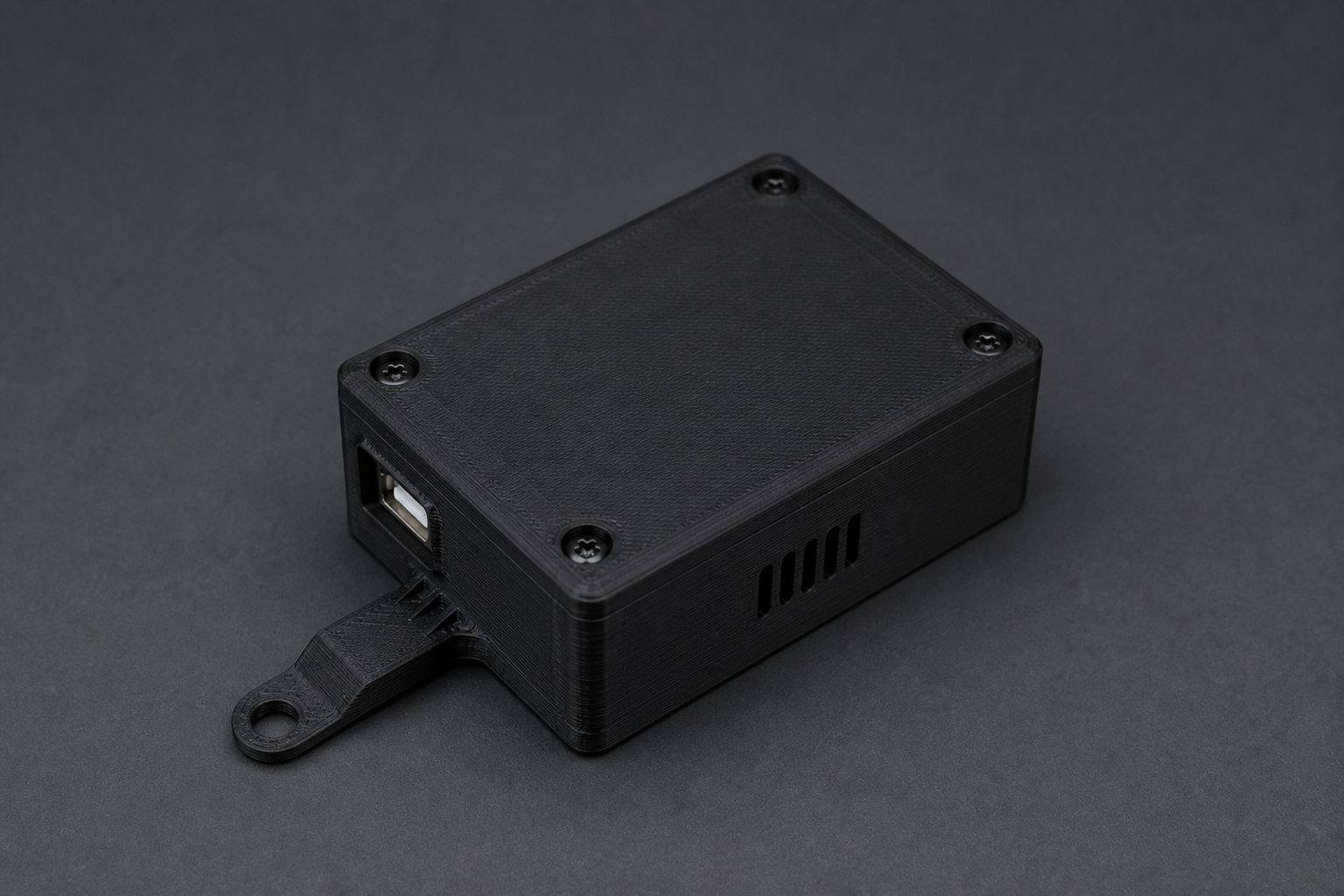 Custodia elettronica chiusa stampata in FDM — Castalia Lab