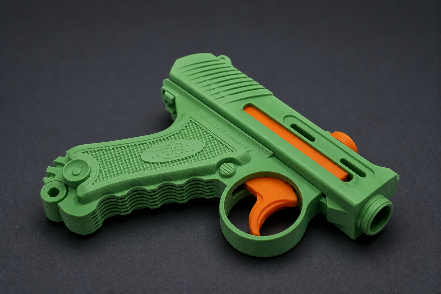 Gadget toy pistol stampato in FDM — Castalia Lab