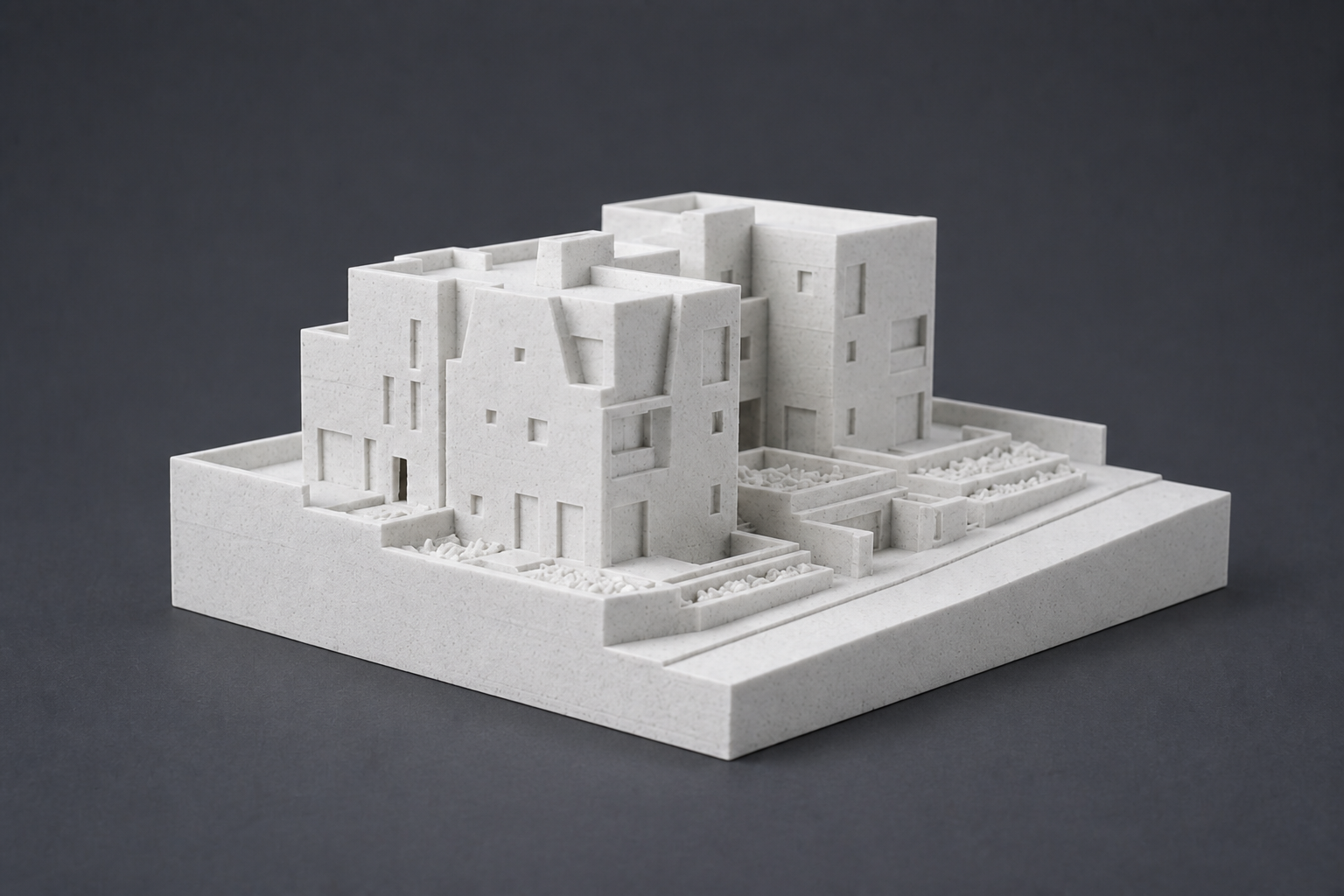 Massing model architettonico in stampa 3D — Castalia Lab