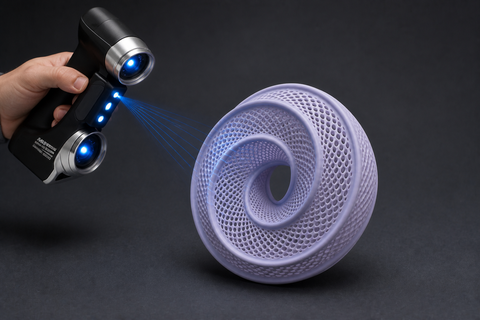 Scanner 3D portatile a luce strutturata — Castalia Lab