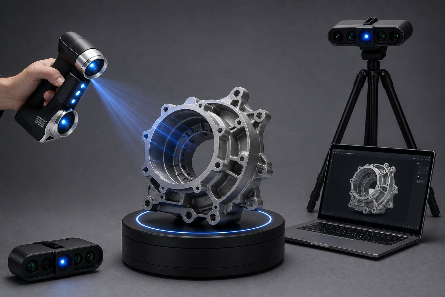 Scansione 3D e reverse engineering in laboratorio — Castalia Lab