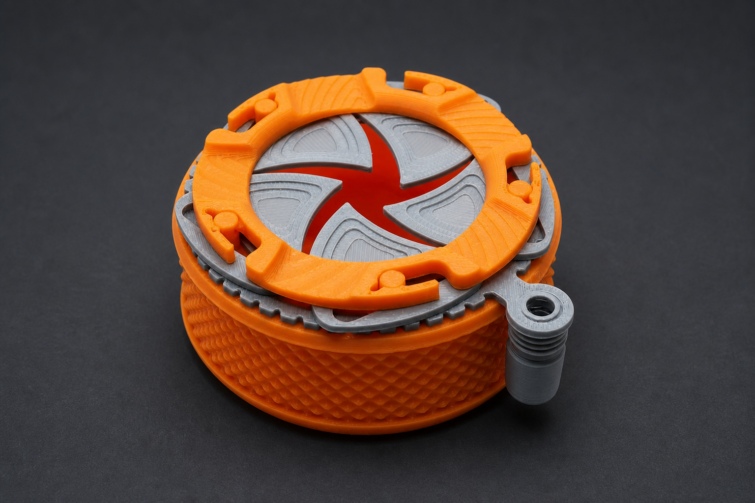 Meccanismo a iride stampato in 3D — Castalia Lab Lodi