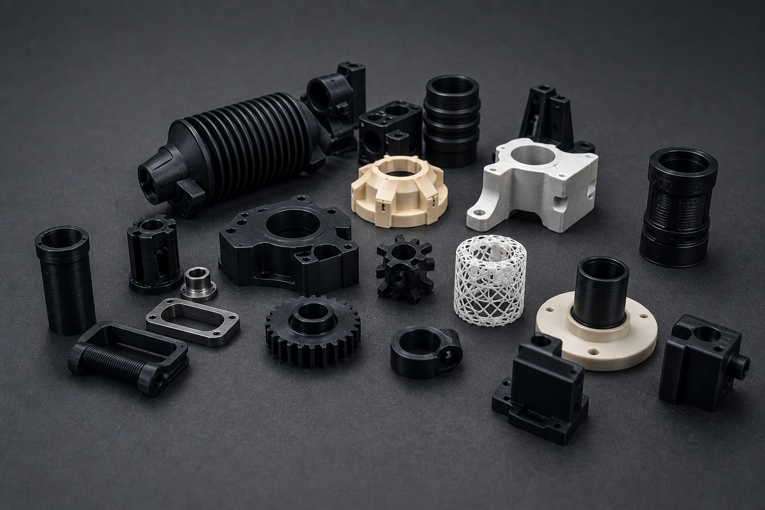 Selezione pezzi industriali stampati in 3D — Castalia Lab Modena