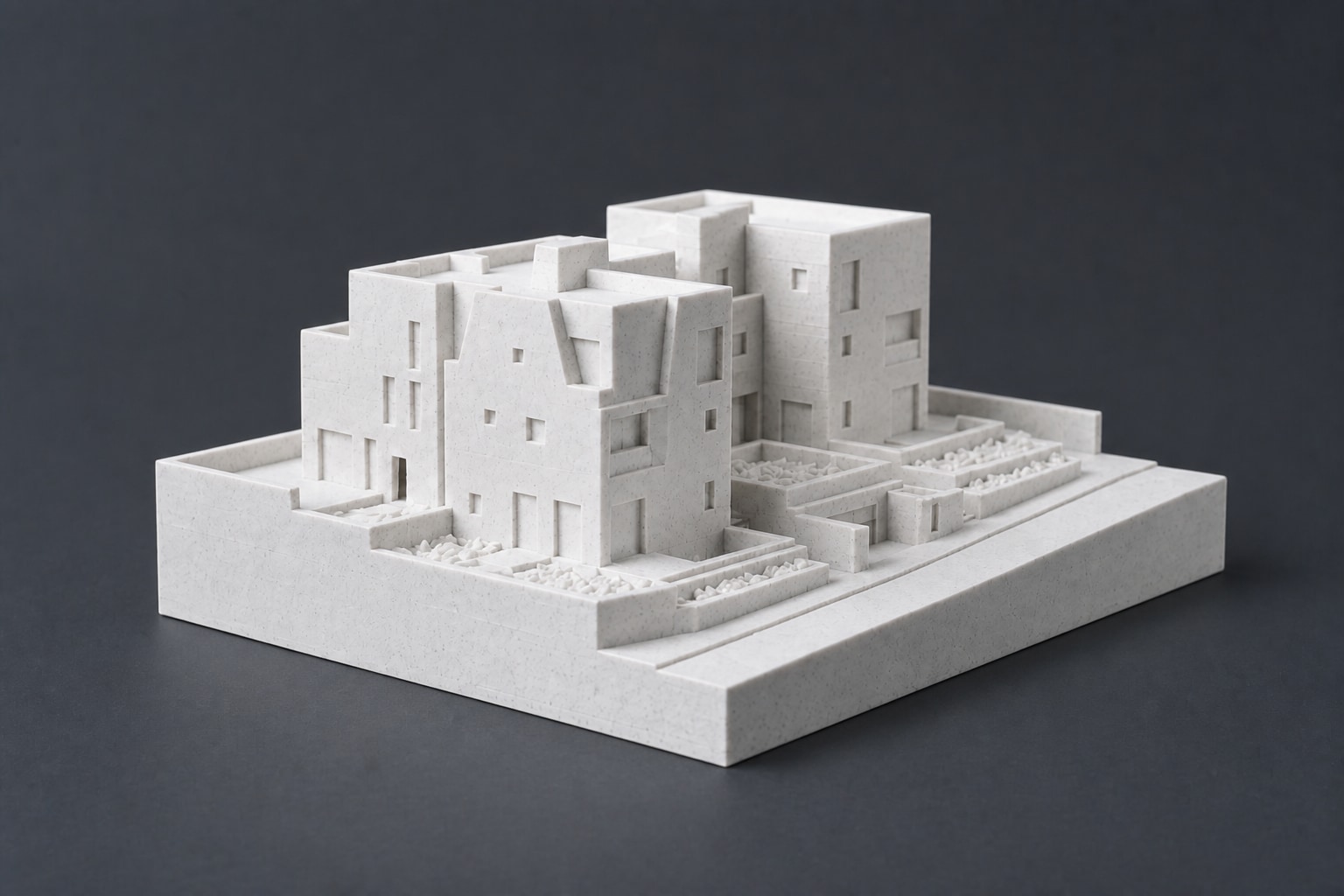 Plastico architettonico stampato in 3D — Castalia Lab Venezia